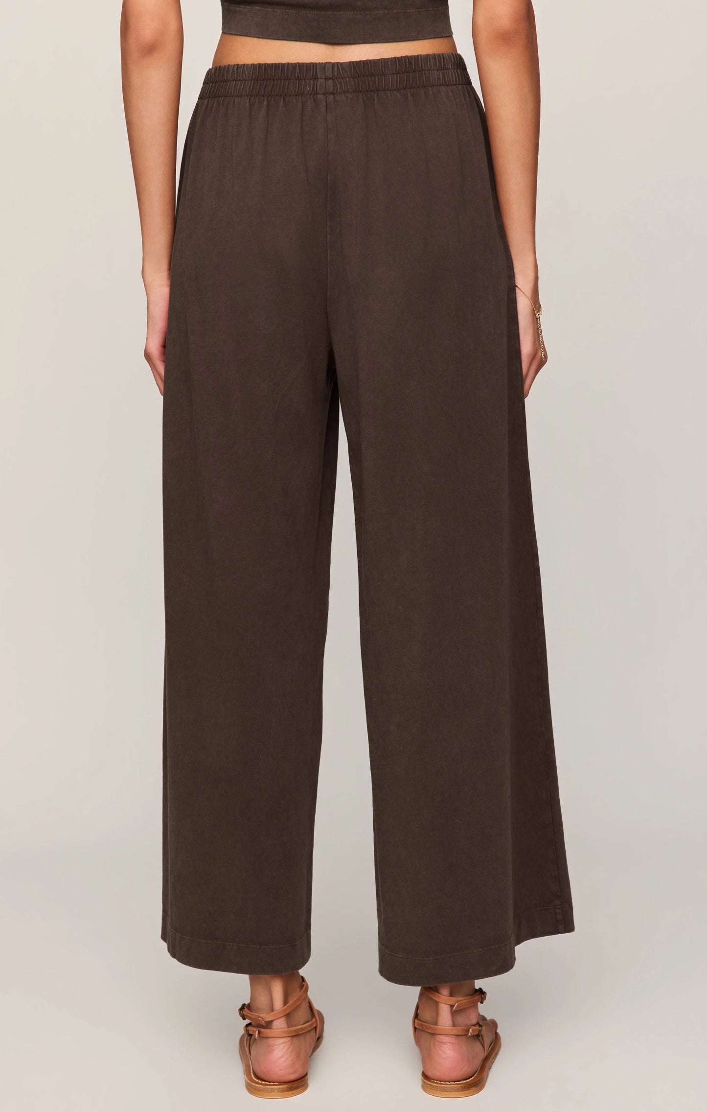 Z Supply Dark Chocolate Scout Jersey Pant