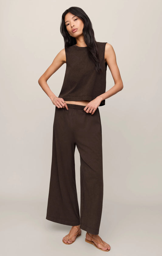Z Supply Dark Chocolate Scout Jersey Pant
