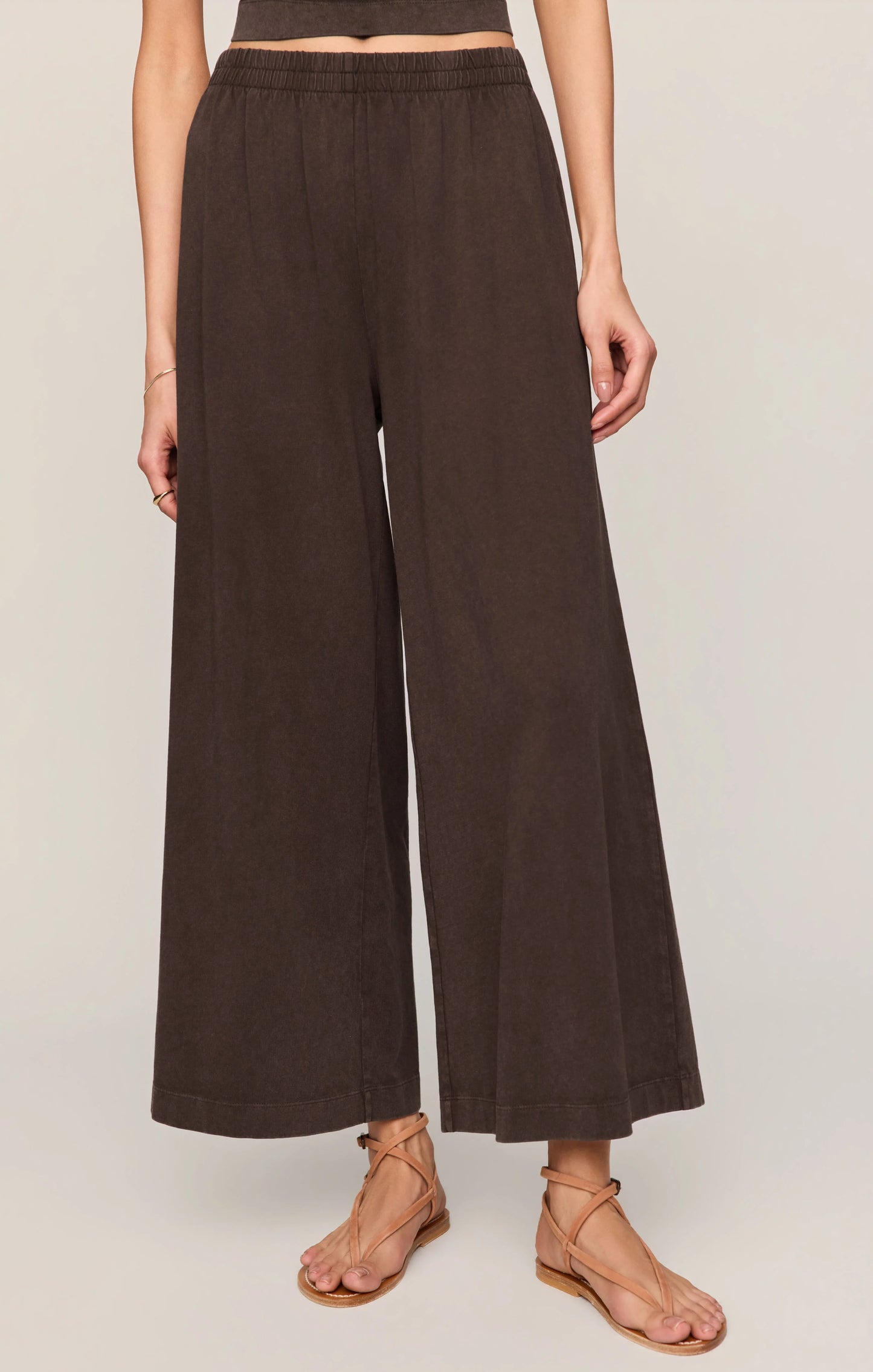 Z Supply Dark Chocolate Scout Jersey Pant