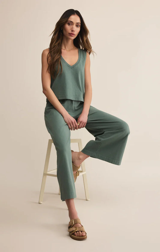 Z Supply Hunter Green Scout Jersey Pant