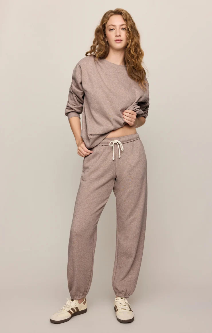 Z Supply Heather Ash Uptown Jogger