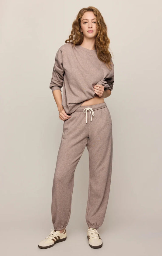 Z Supply Heather Ash Uptown Jogger