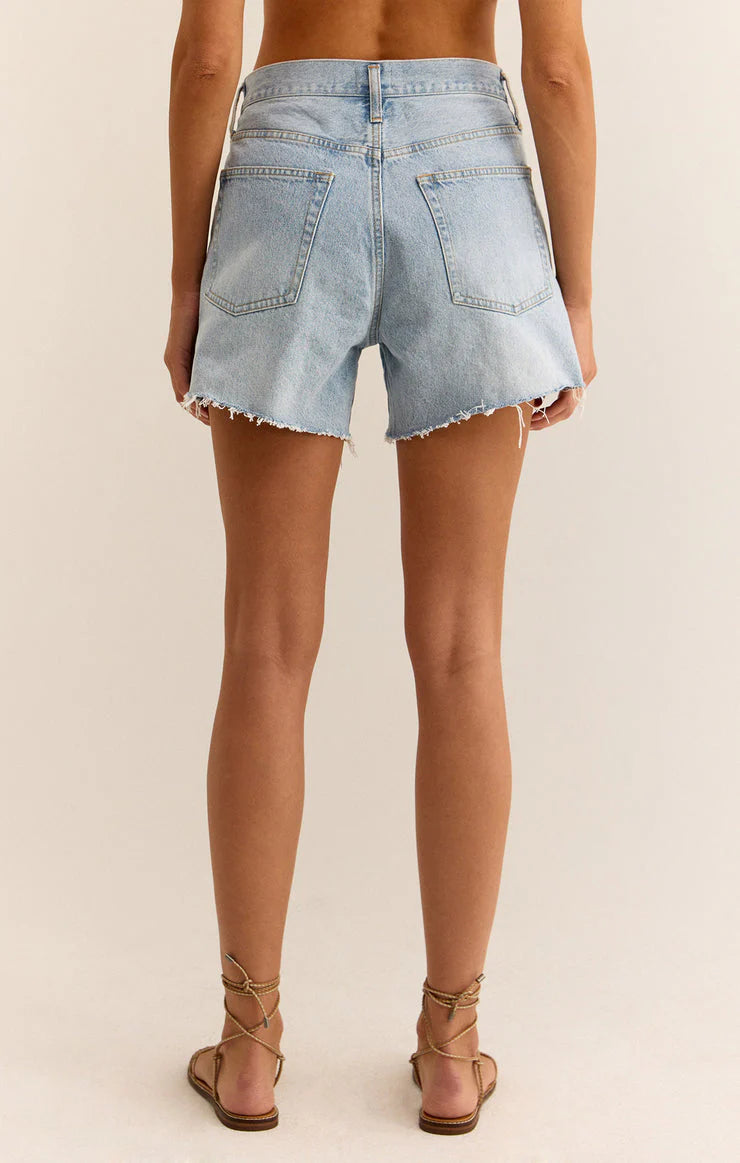 Z Supply Sun Bleached Indigo Everyday Denim Short