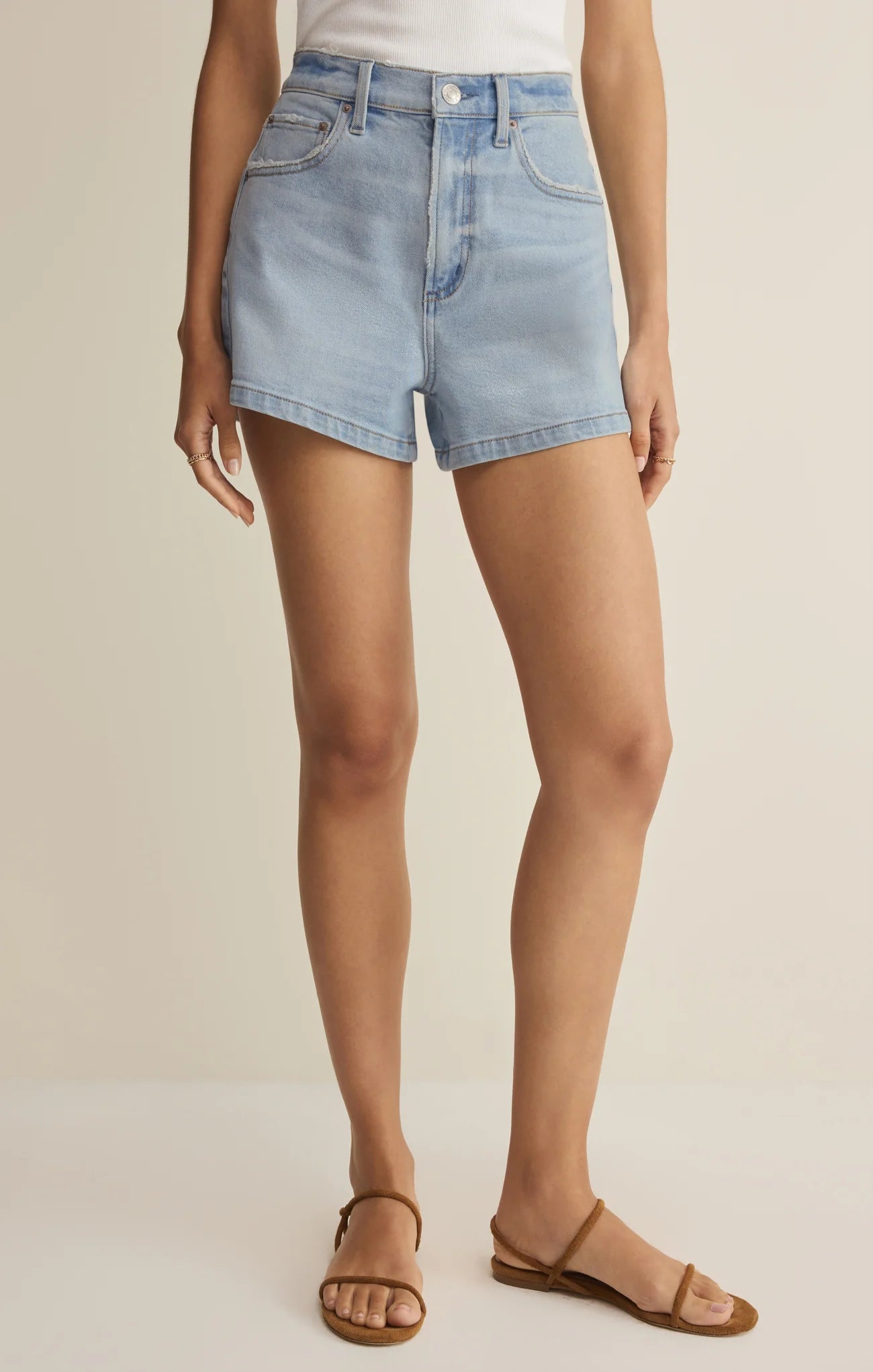 Z Supply Camila A-Line Denim Short