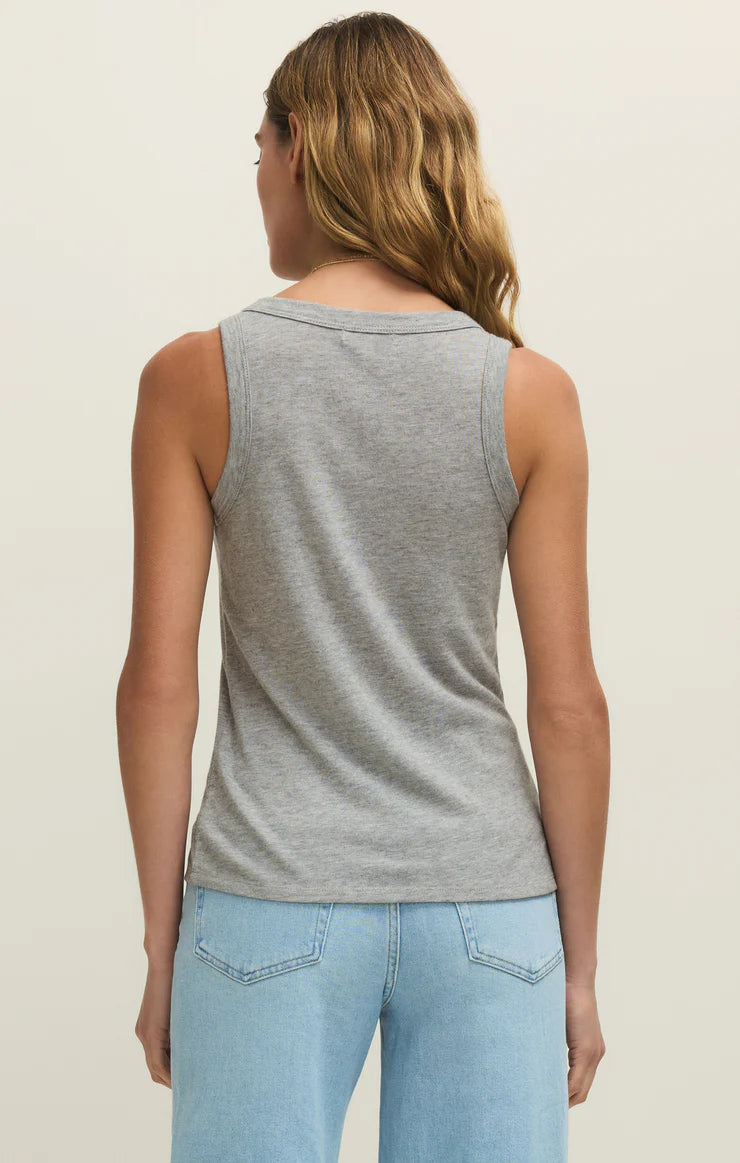 Z Supply Classic Heather Grey Select Tank