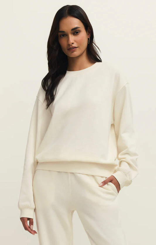Z Supply Cloud Boyfriend Sweatshirt