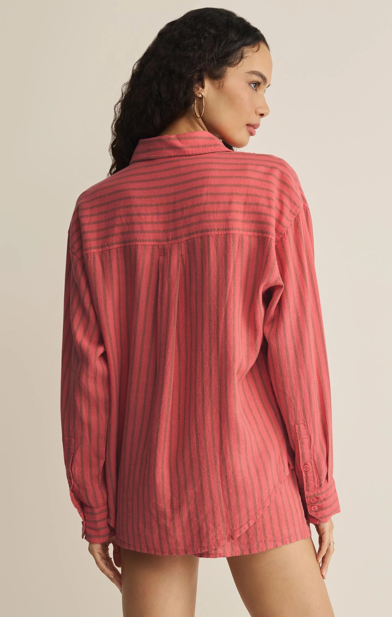 Z Supply Gelato The Perfect Striped Button Up