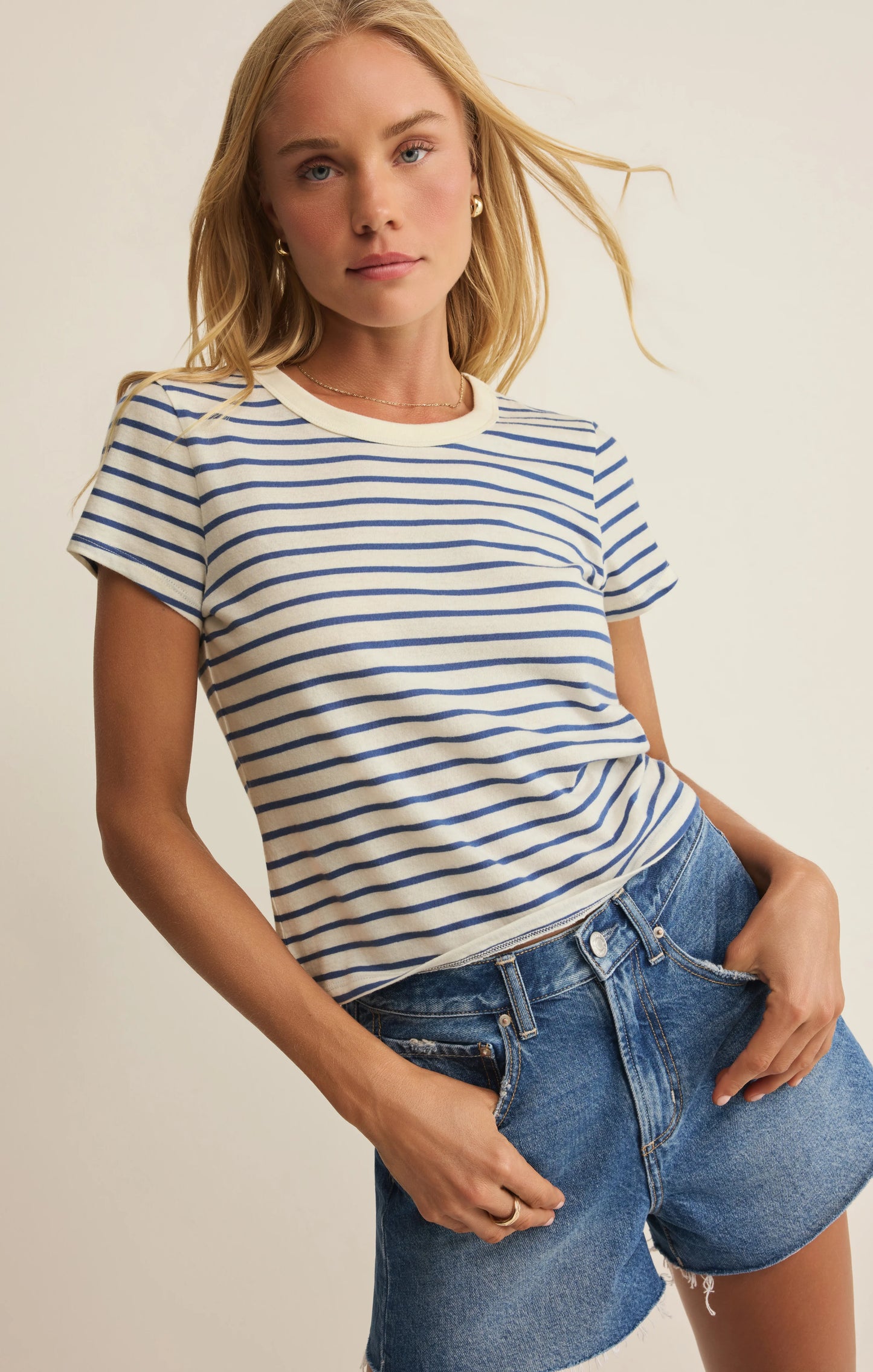 Z Supply Junie Striped Tee