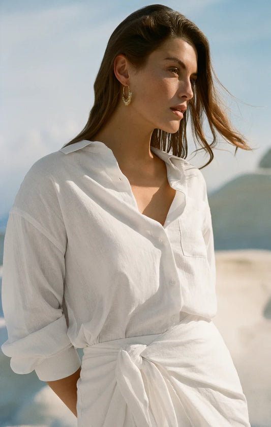 Z Supply The Signature Linen Top