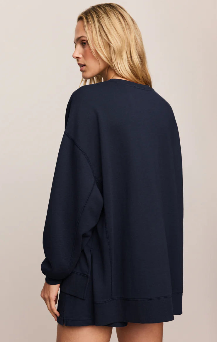 Z Supply Eclipse Modern Weekender Sweatshirt