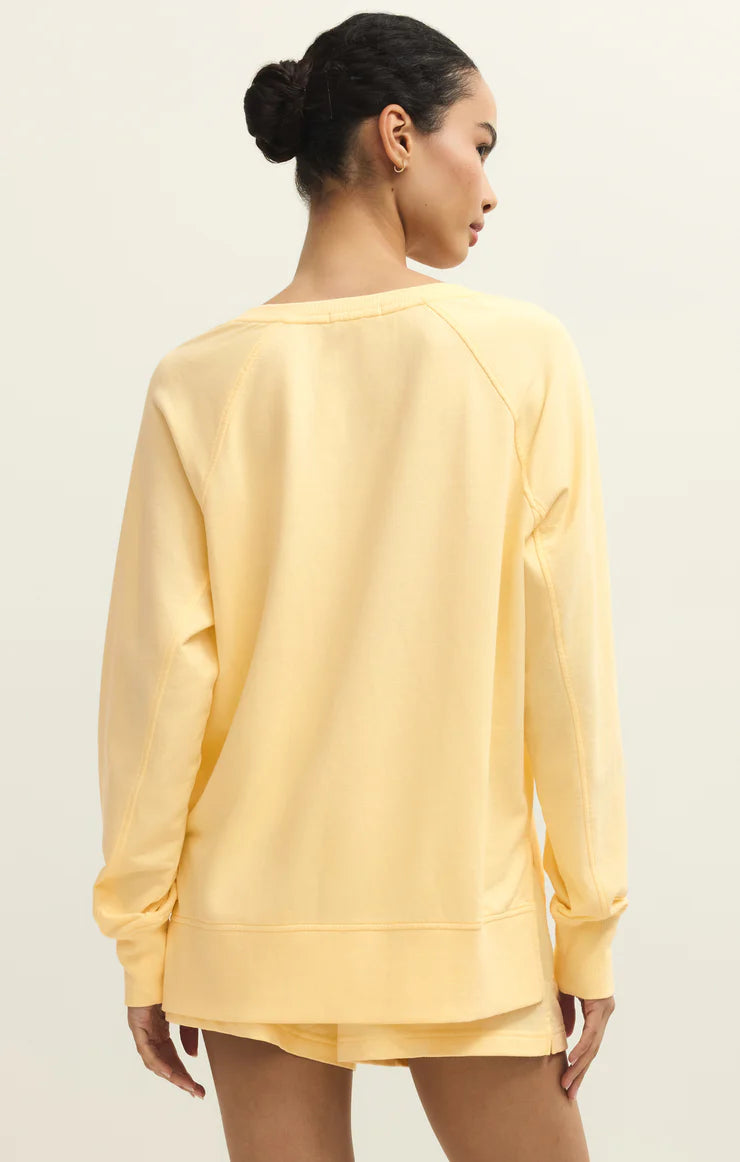 Z Supply Sunnyside V-Neck Weekender Sweatshirt