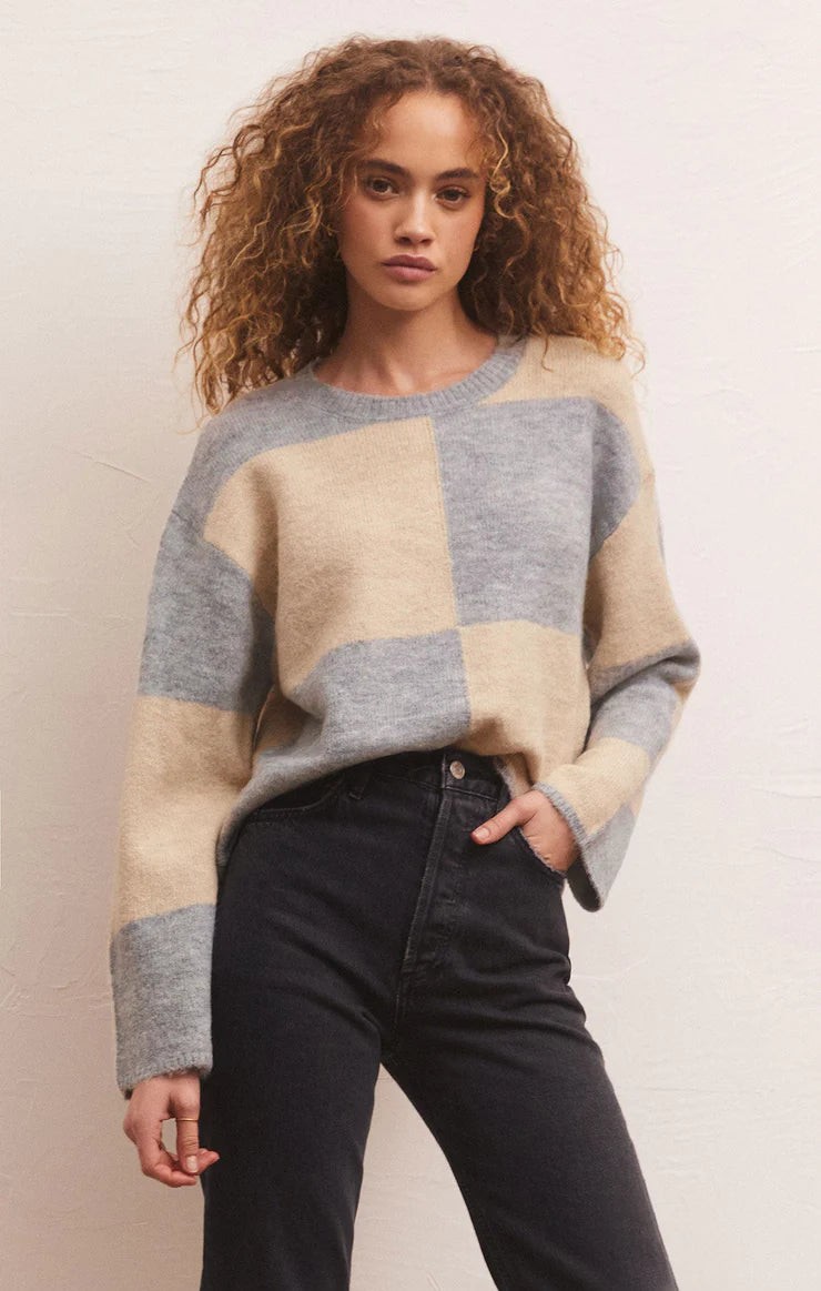 Z Supply Rosi Blocked Sweater