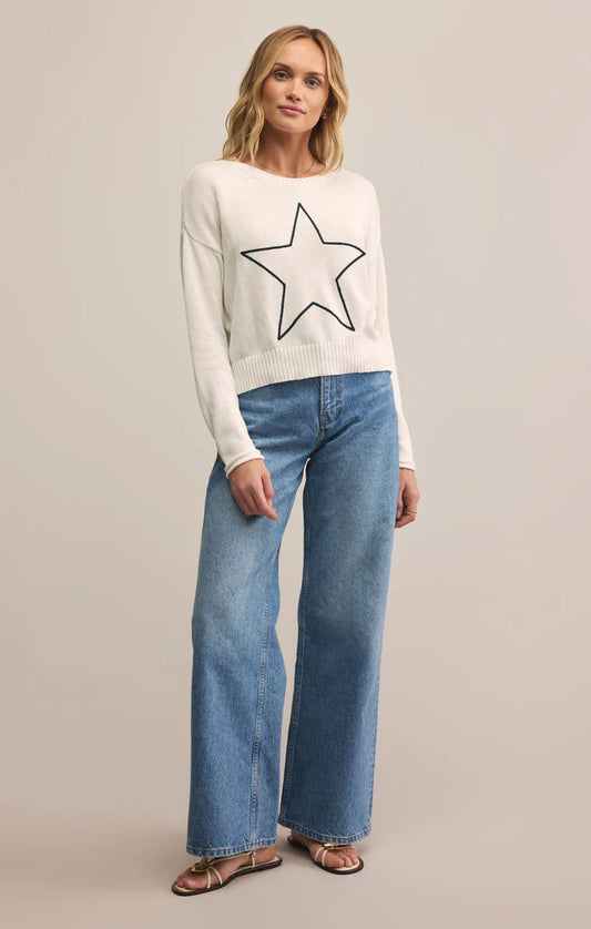 Z Supply Sienna Lucky Star Sweater