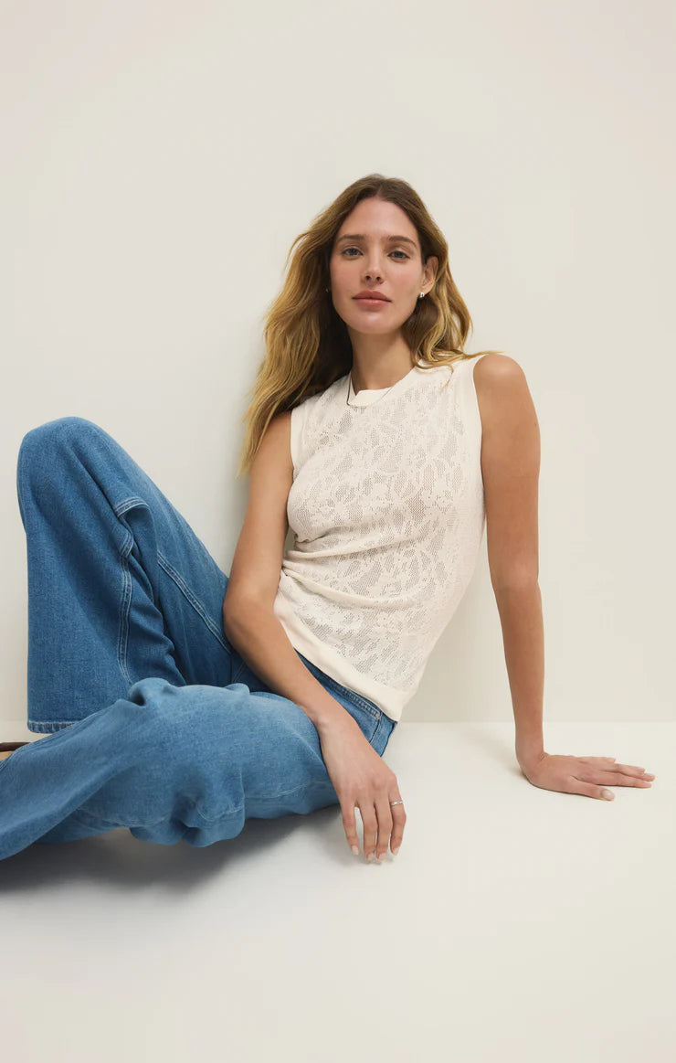 Z Supply Tibi Mesh Tank