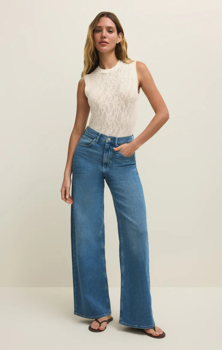 Z Supply Tibi Mesh Tank