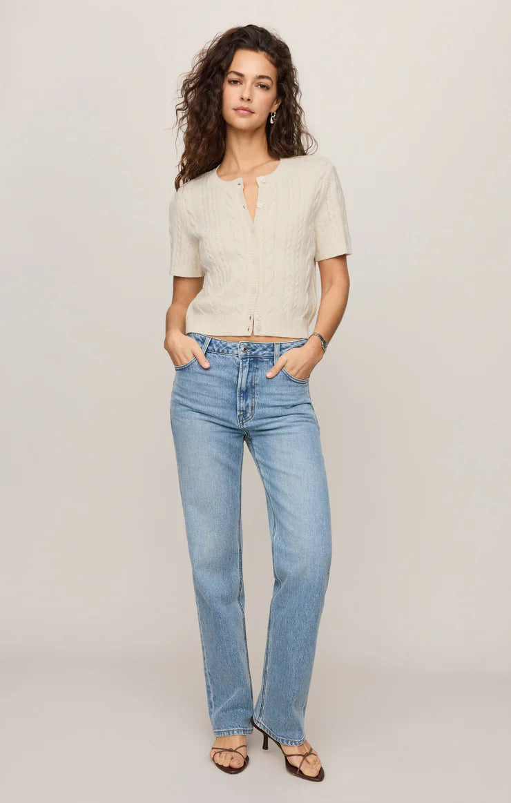 Z Supply Cera Short Sleeve Cardigan