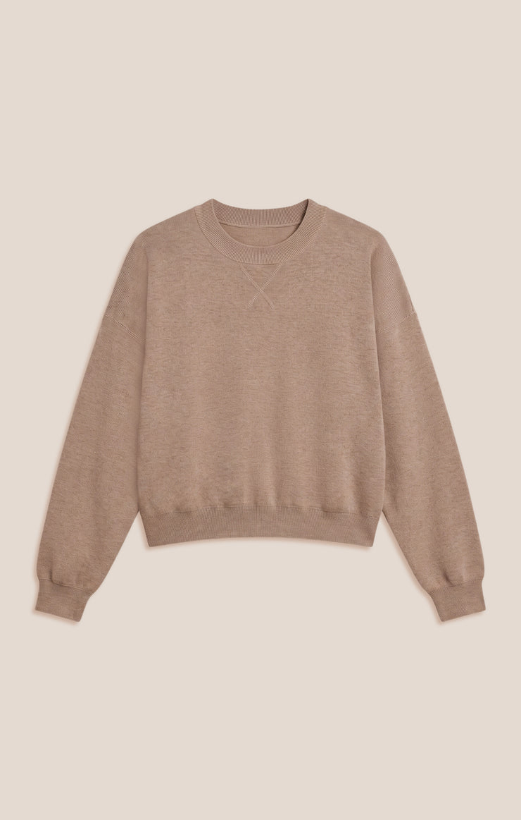 Z Supply Heather Ash Take It Easy Sweater