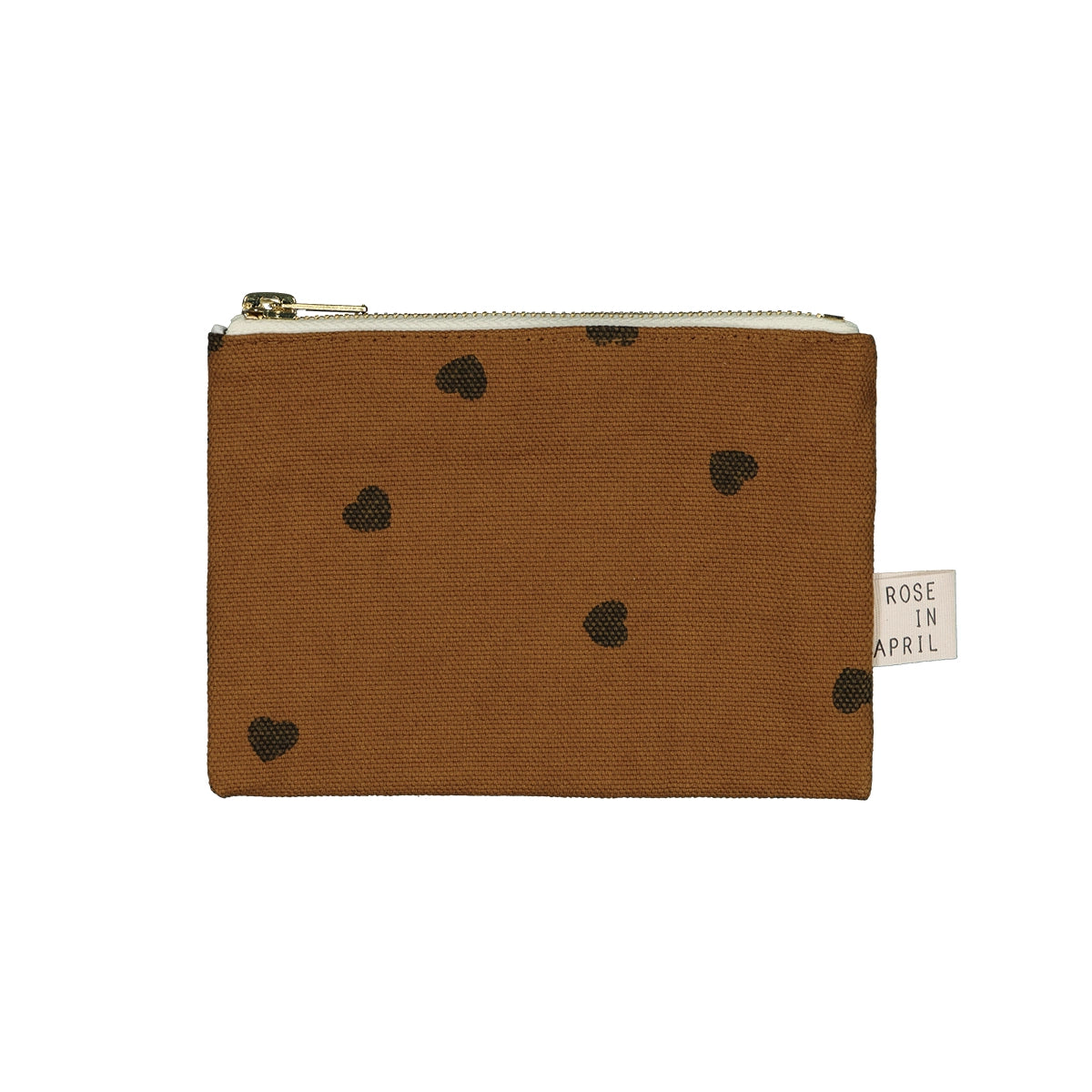 Rose in April Marie Purse Heart Cumin