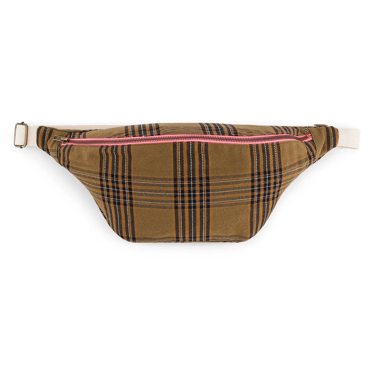 Rose in April Bum Bag Tartan