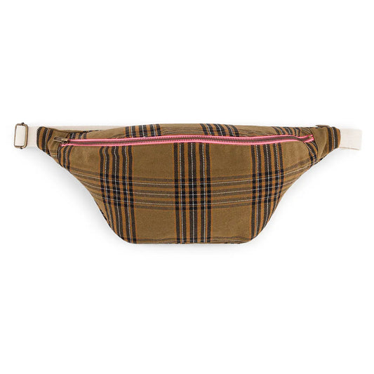 Rose in April Bum Bag Tartan