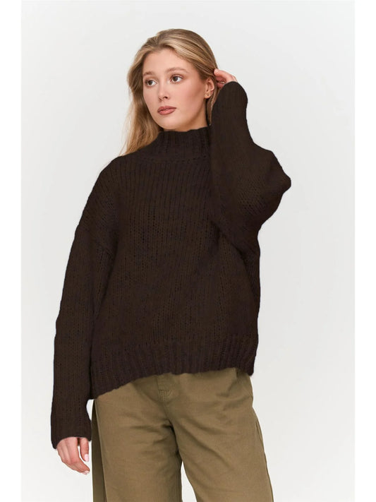 24COLOURS 41463B Brown Sweater