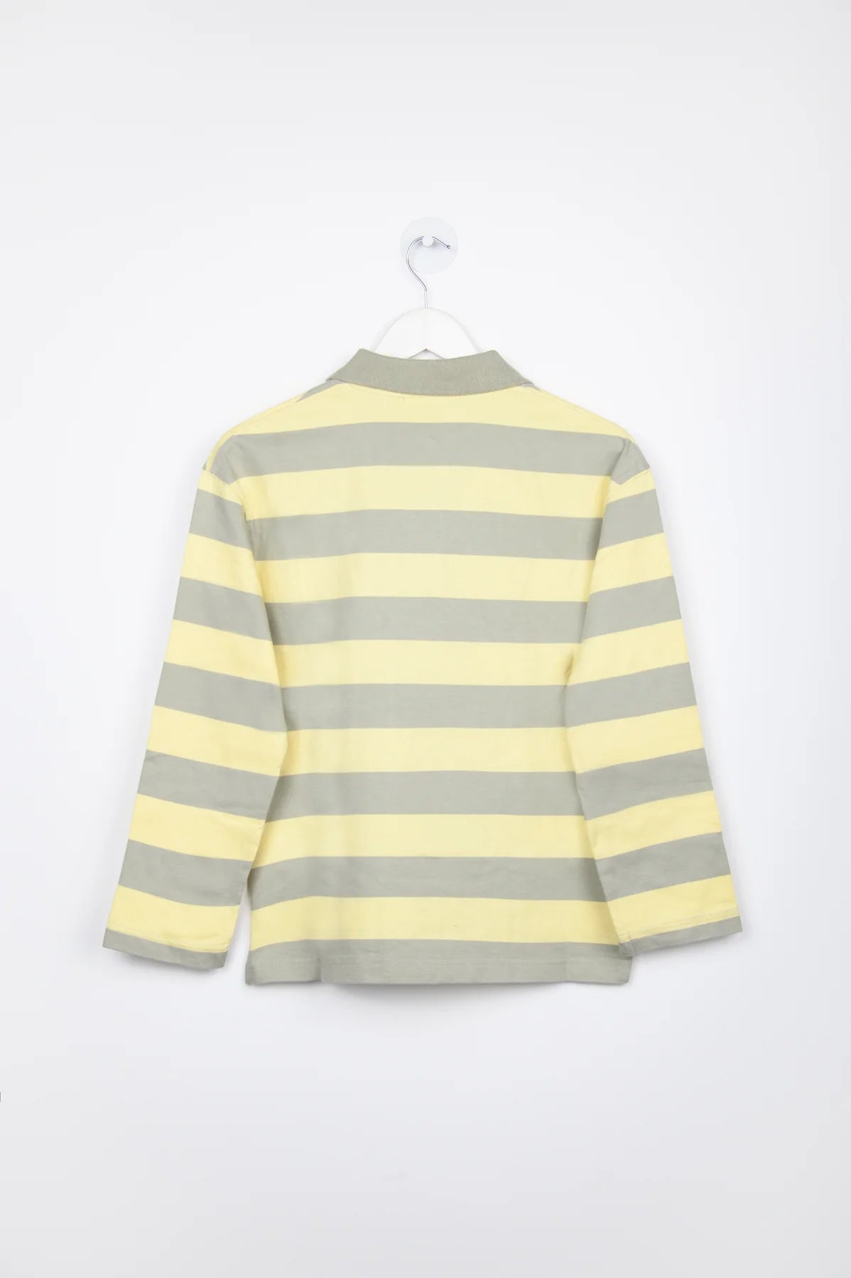 24COLOURS Yellow Striped Sweatshirt