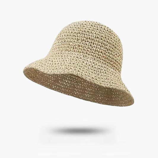 Straw Bucket Hat