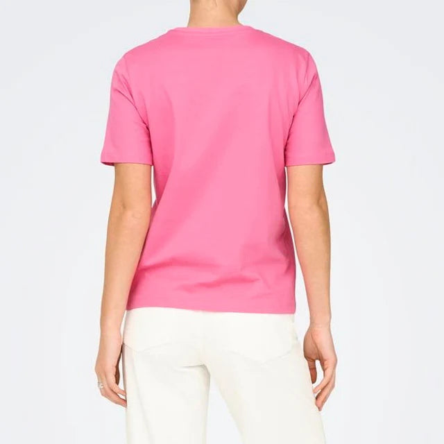 ONLY Sachet Pink Freja Luxe Tee