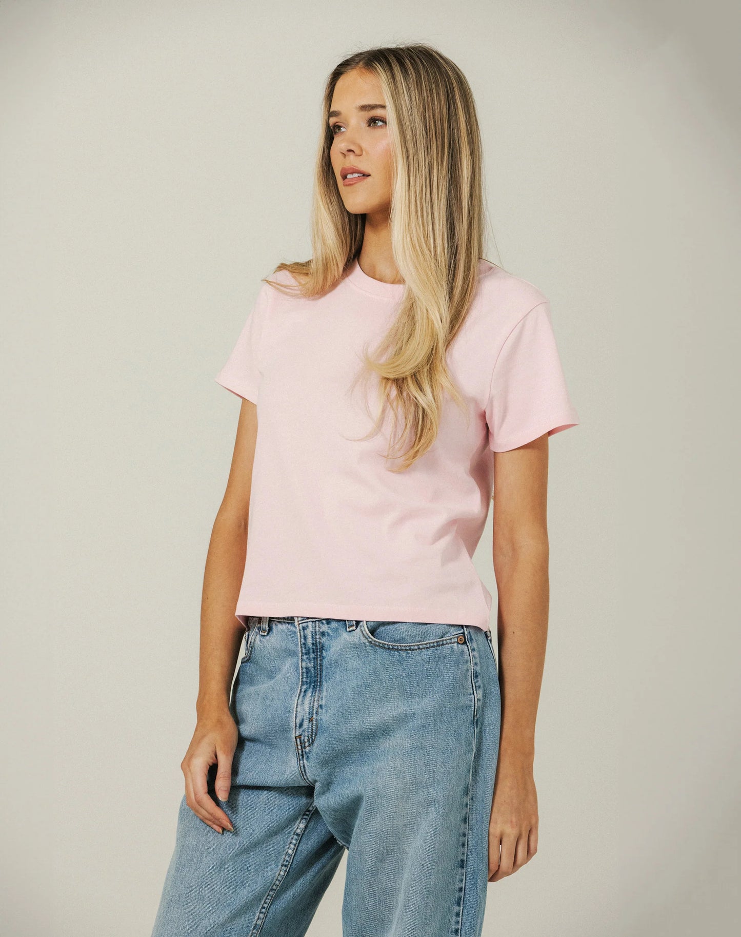 Brunette the Label Paris Tee | Rose