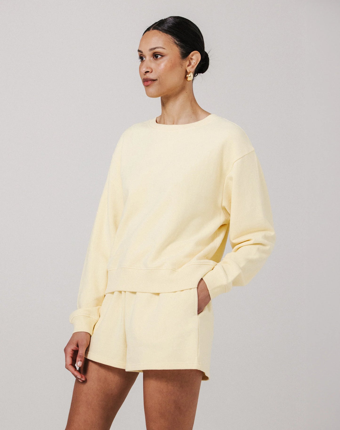 Brunette the Label Retro Crew | Limoncello