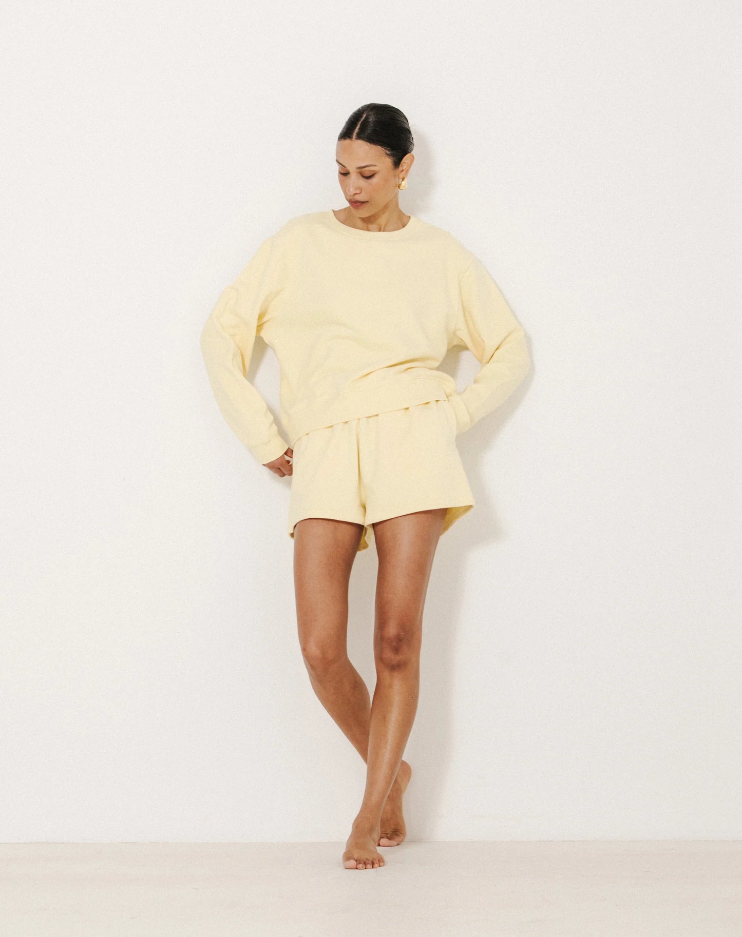 Brunette the Label Retro Crew | Limoncello