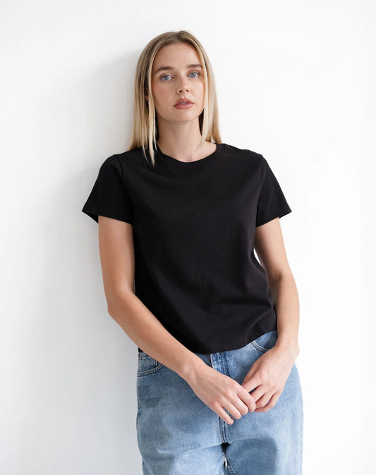 Brunette the Label Paris Tee | Black