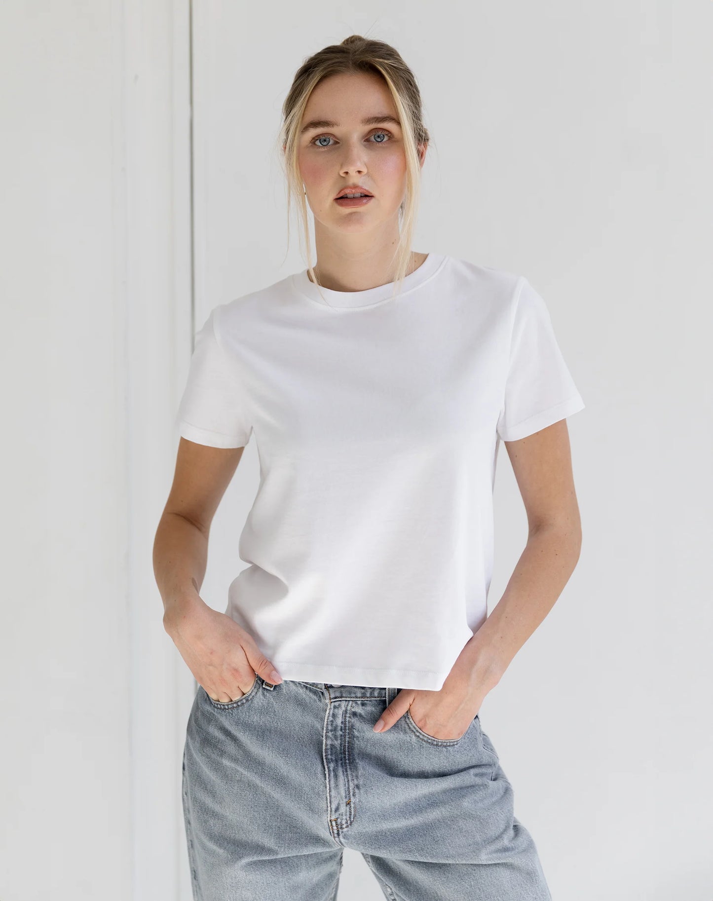 Brunette the Label Paris Tee | White