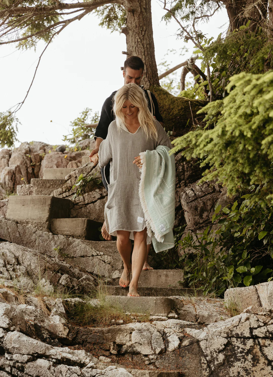 Tofino Towel Co. The Cocoon Surf Women's Muslin Poncho