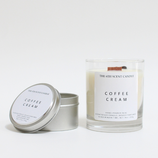 The 6th Scent Candle- Coffee Cream