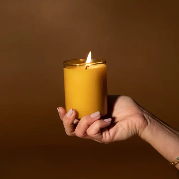 Field Kit The Solarium Glass Candle - Fig + Basil