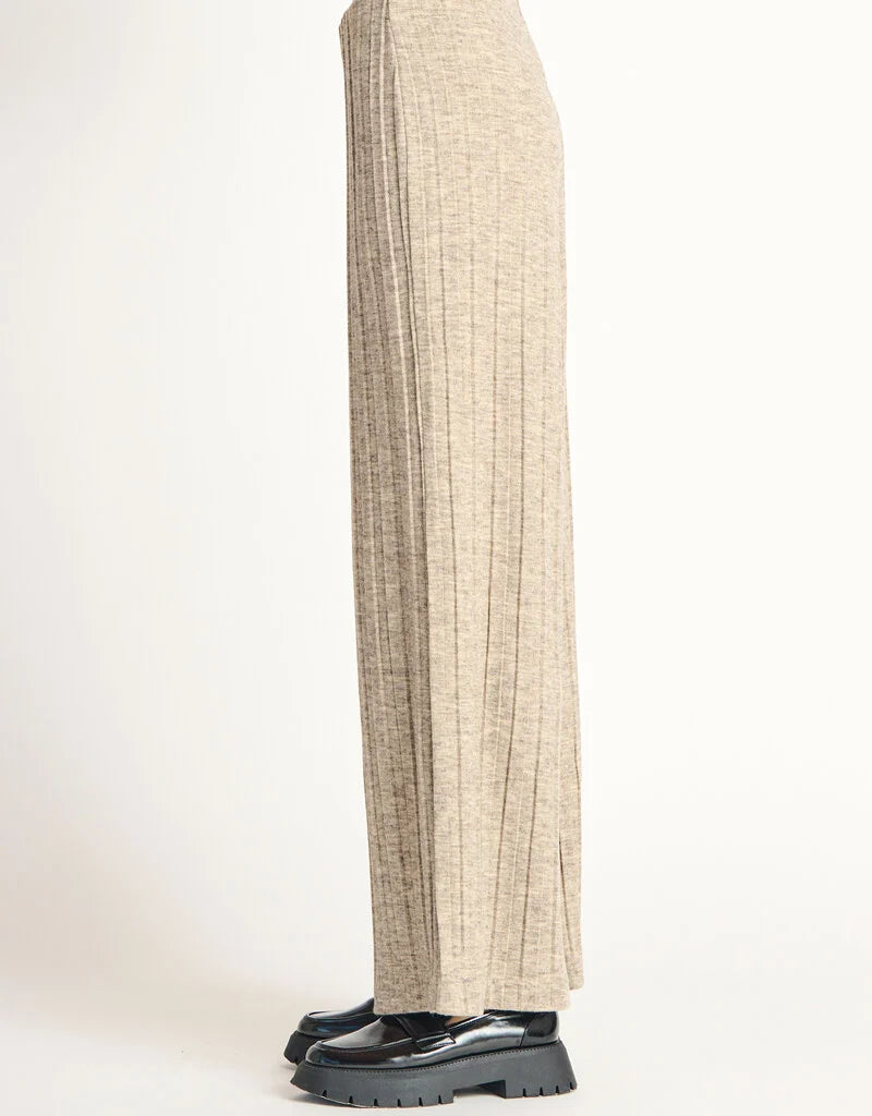 Dex Wide Ribbed Sweater Pant