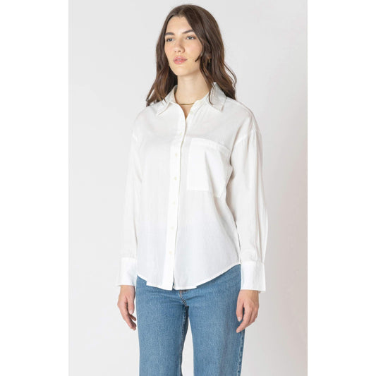 Dex Textured Button Front Shirt