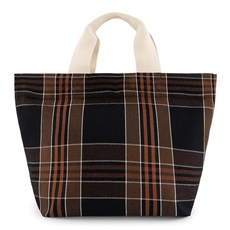 Rose in April Bag Tina Black Tartan