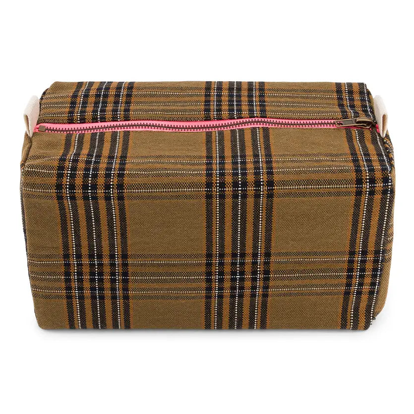 Rose in April Vic Toiletry Bag Tartan