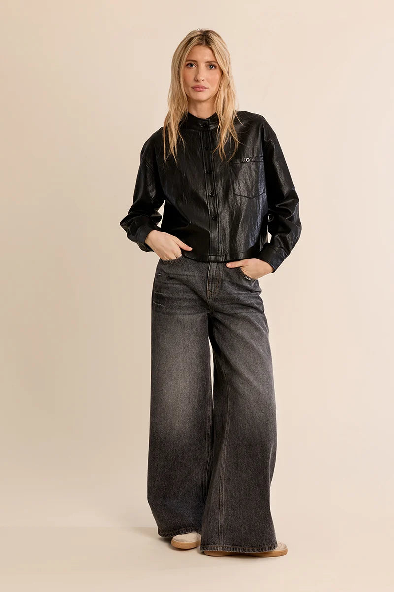 Molly Bracken Sienna Faux Leather Jacket