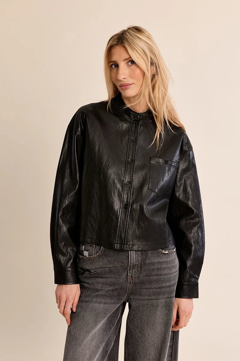 Molly Bracken Sienna Faux Leather Jacket