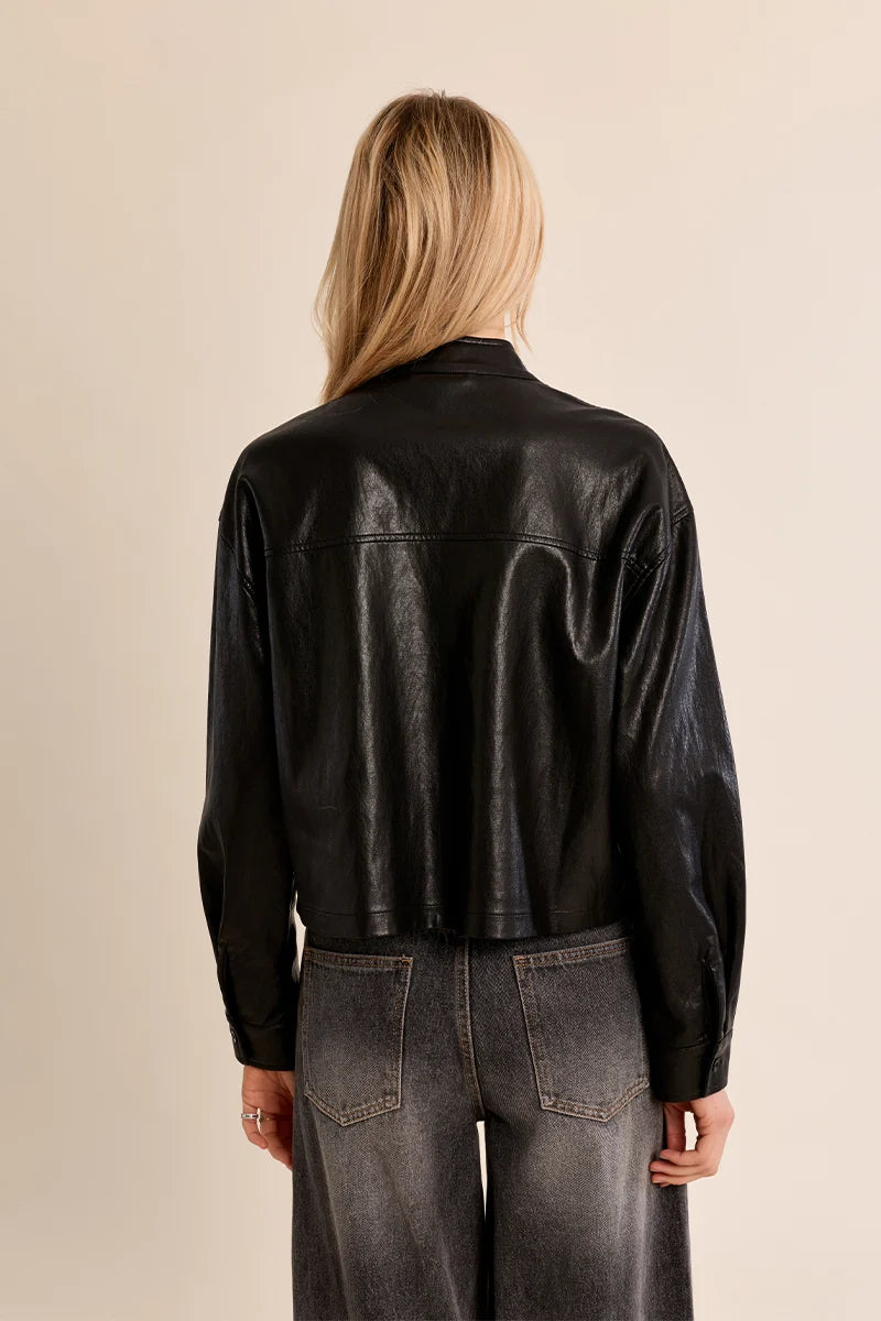 Molly Bracken Sienna Faux Leather Jacket