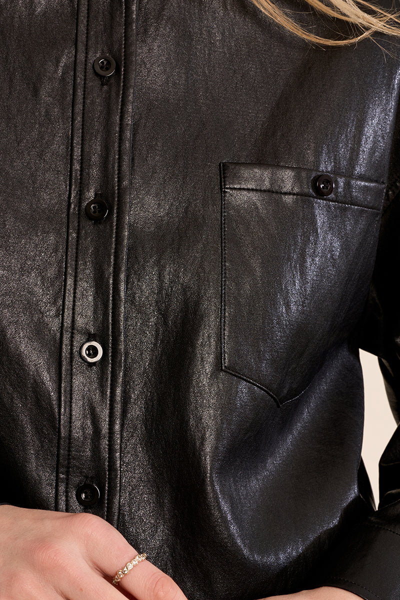 Molly Bracken Sienna Faux Leather Jacket