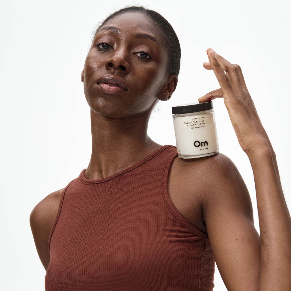 Om Organics Vanilla Moon Radiant Body Scrub