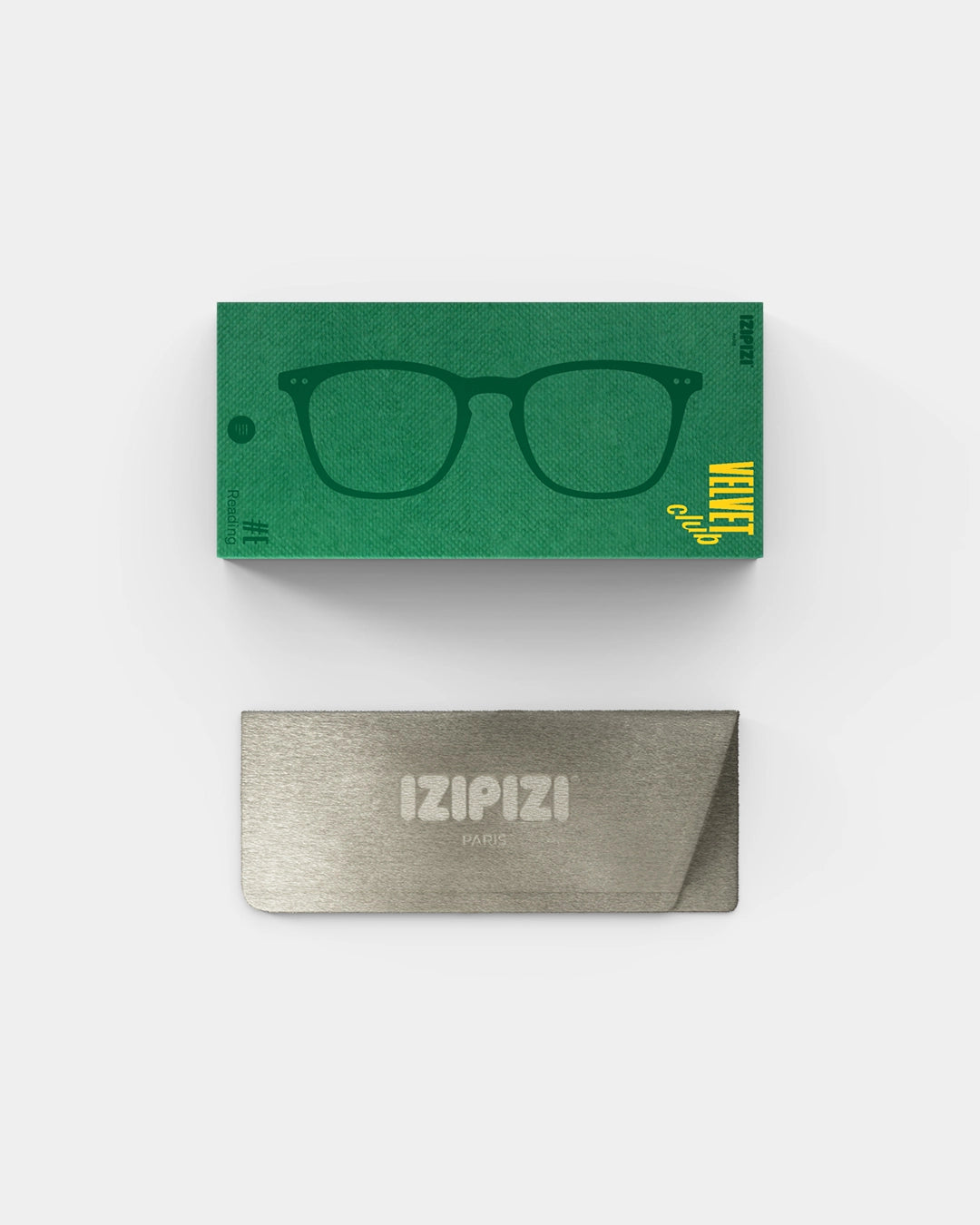 IZIPIZI #E Tailor Green Reading Glasses