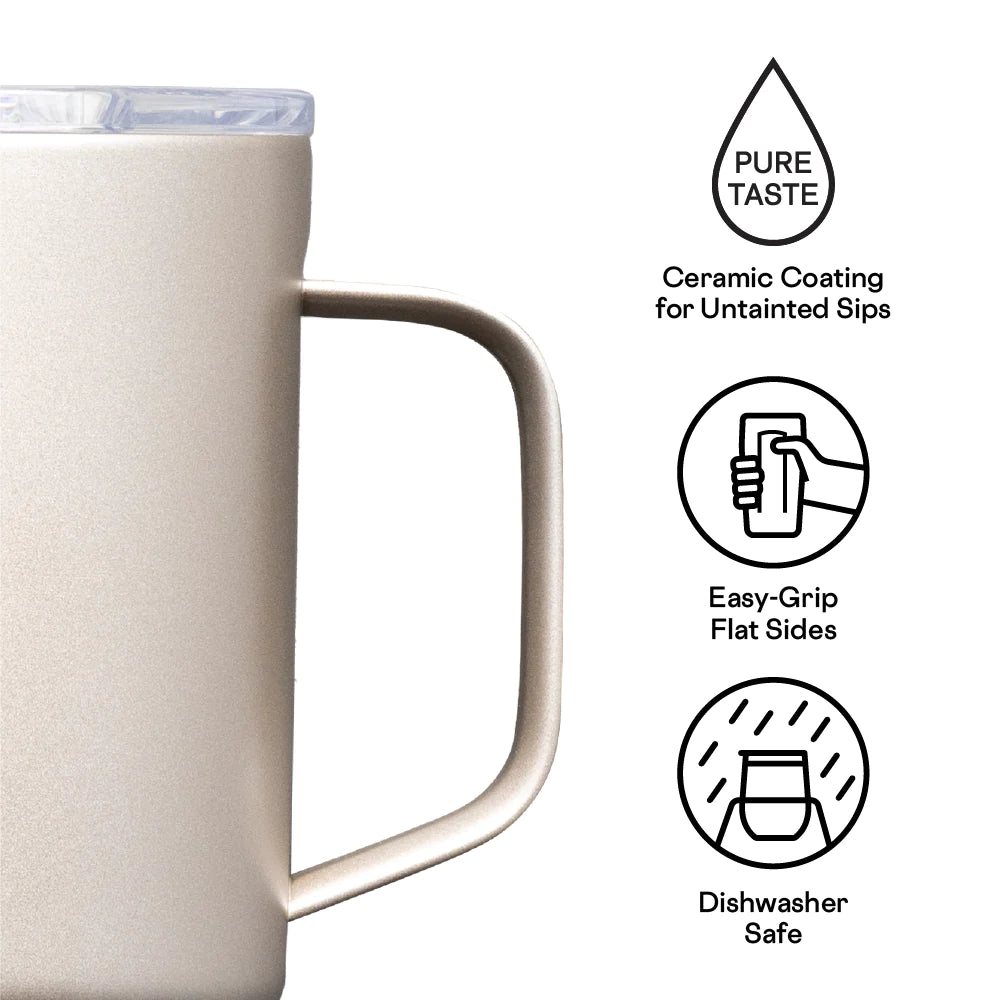 Corkcicle 16oz Latte/ Oat Milk Pure Taste Mug