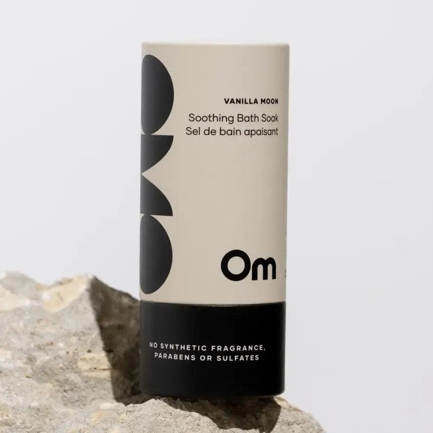 Om Organics Vanilla Moon Mini Soothing Bath Soak