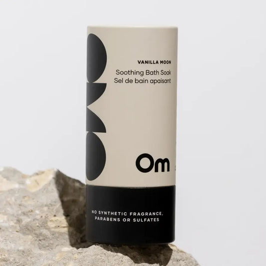 Om Organics Vanilla Moon Mini Soothing Bath Soak