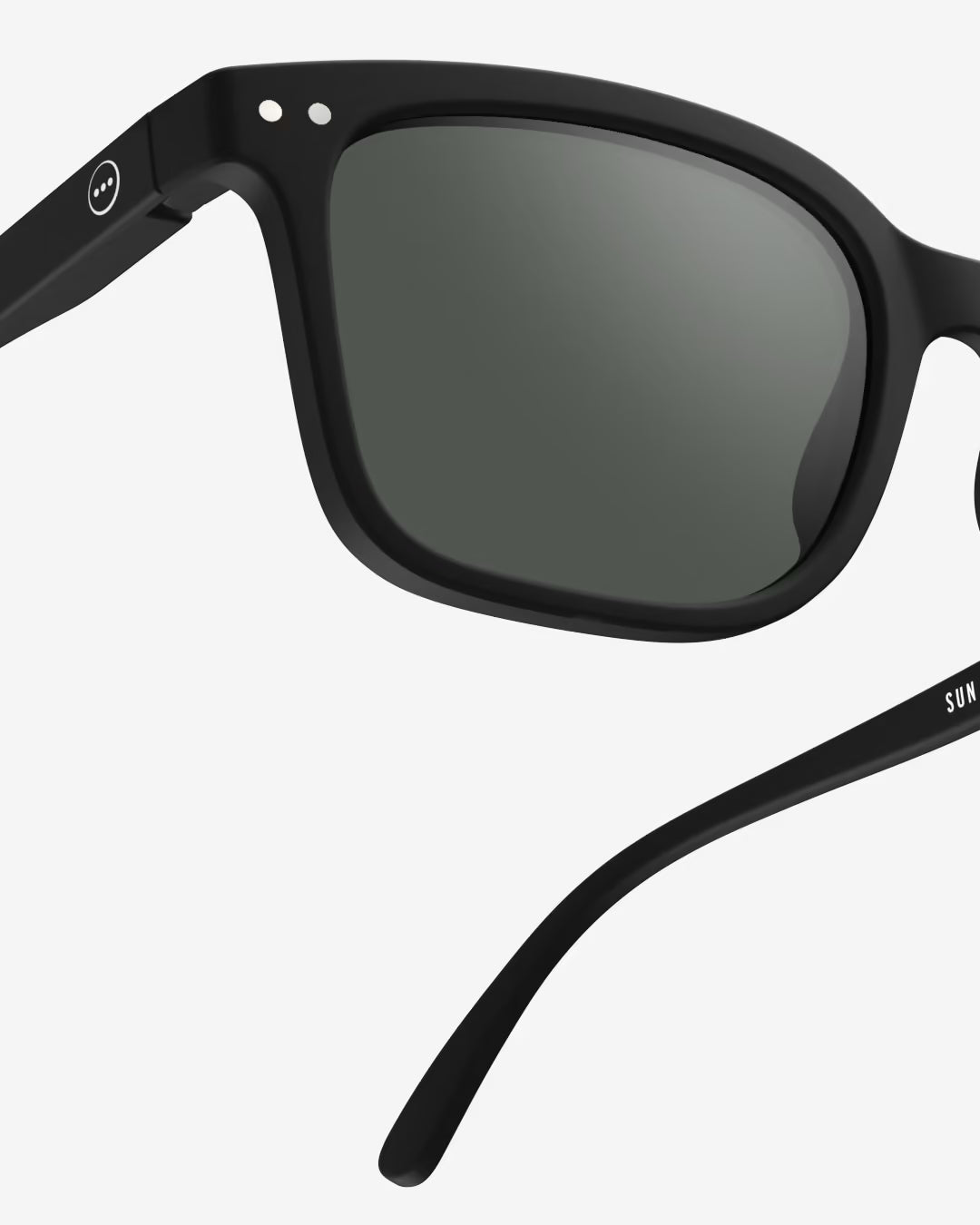 IZIPIZI #L Black Sunglasses